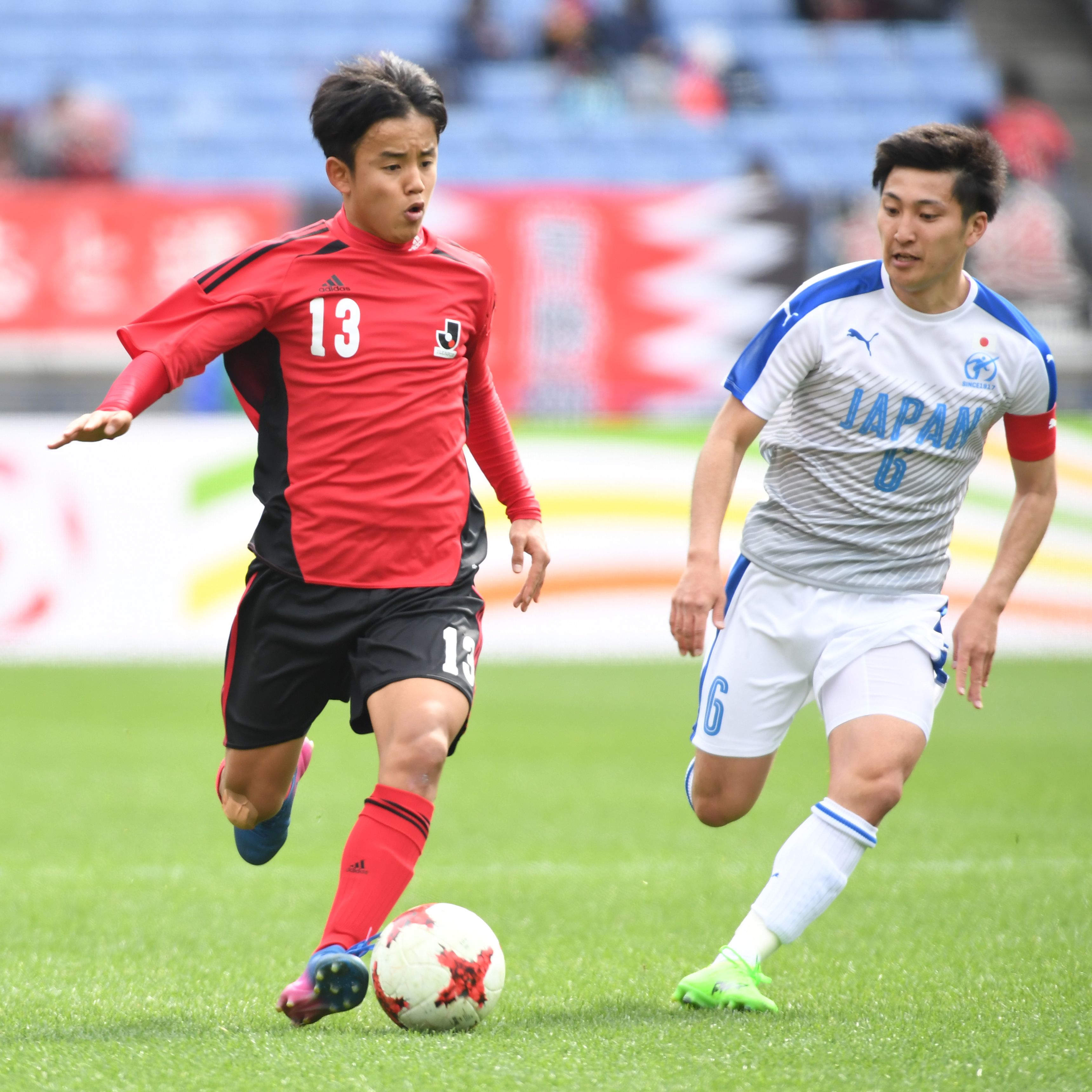 東京オリンピックで大活躍！ 久保建英選手の成長ギャラリー