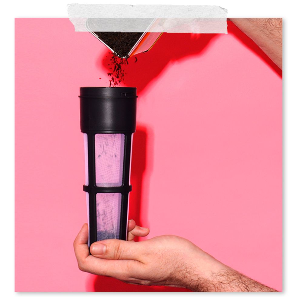Pink Cold Brew Coffee Maker