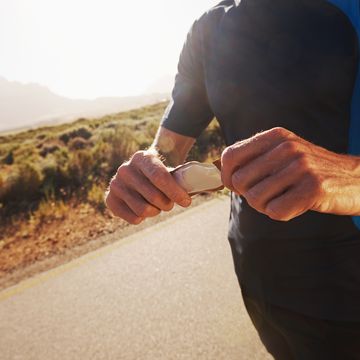 taking gels keeps your energy up!