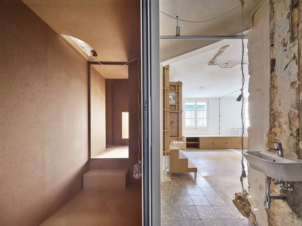 una reforma barata y original en un apartamento de barcelona