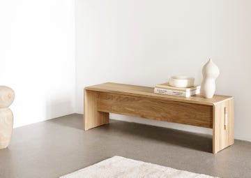 takt flat pack bench by cecilie manz