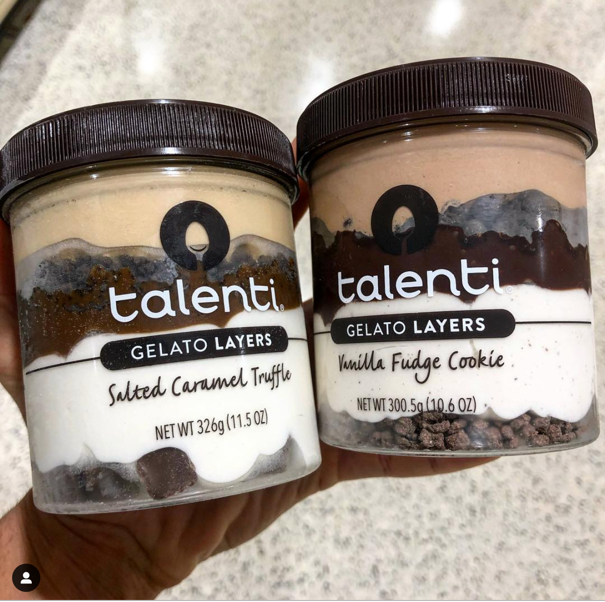 Talenti Gelato Layers Salted Caramel Truffle