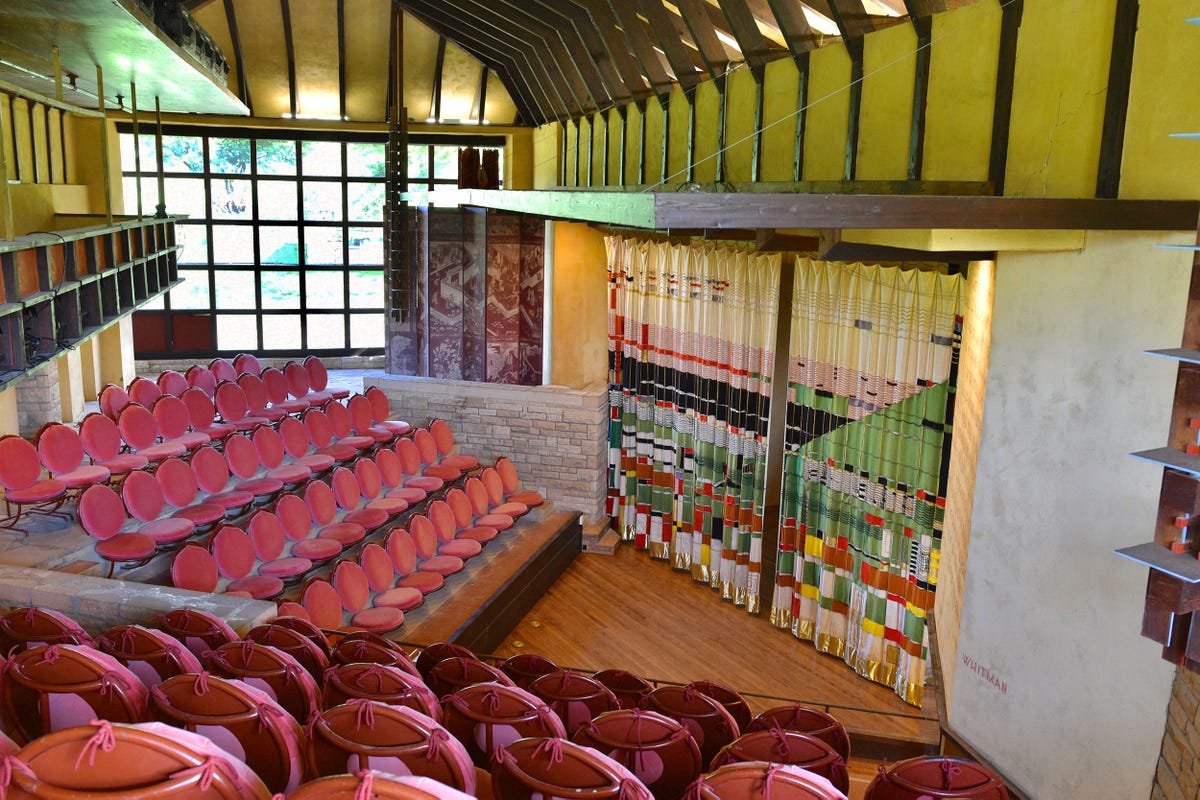 An Iconic Frank Lloyd Wright Theater Reopens