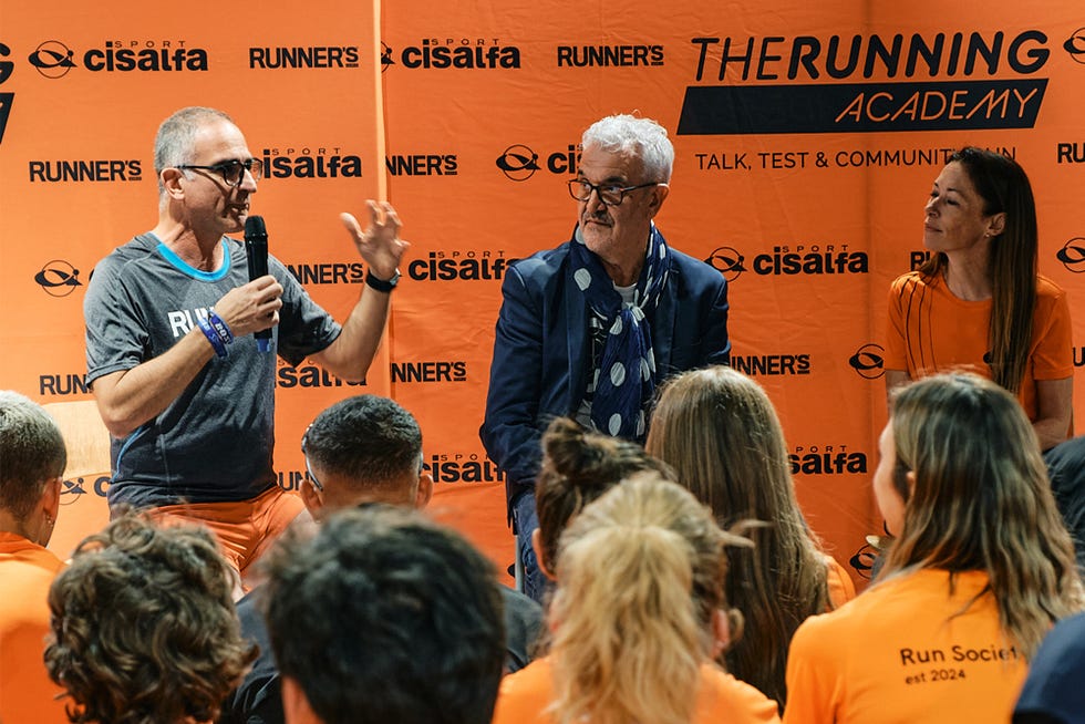 gelindo bordin, rosario palazzolo, micaela bonessi, the running academy trieste, cisalfa sport, diadora