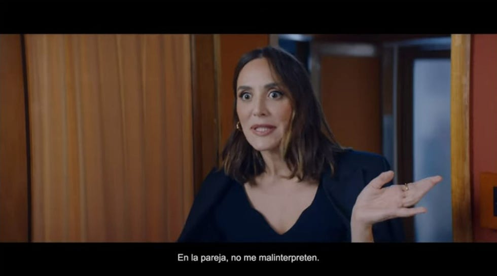 tamara falcó en el anuncio de campofrío 2022