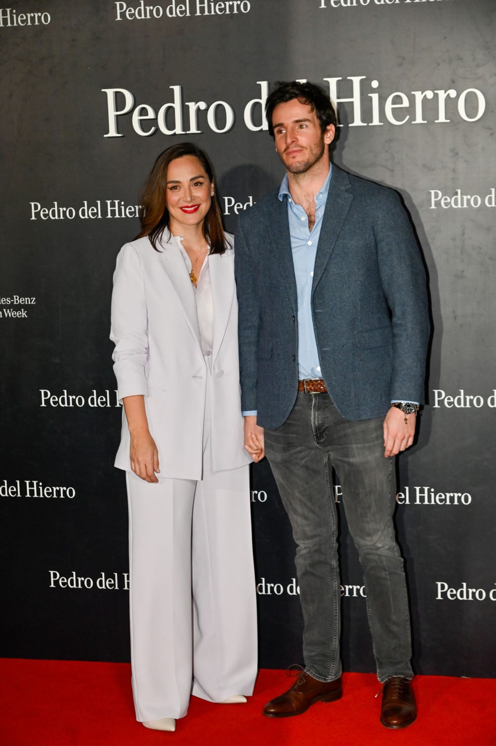 la pareja reaparece en la madrid fashion week