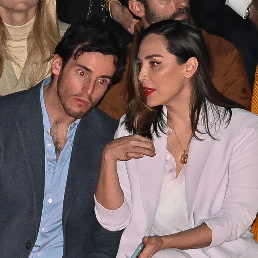 tamara falcó e Íñigo onieva en una foto de archivo durante un desfile de pedro del hierro