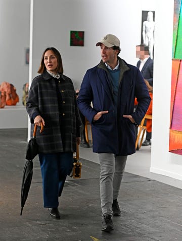 la marquesa de grinon y el empresario recorren la feria arco