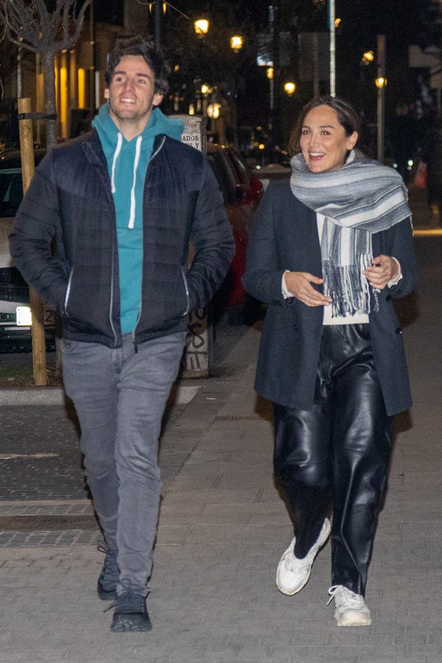 tamara falcó e Íñigo onieva van a misa en madrid