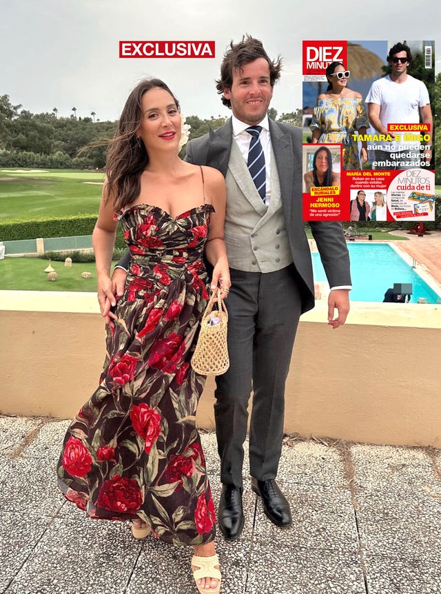 el motivo por el que los recien casados todavia no pueden quedarse 'embarazados' en la portada de diez minutos