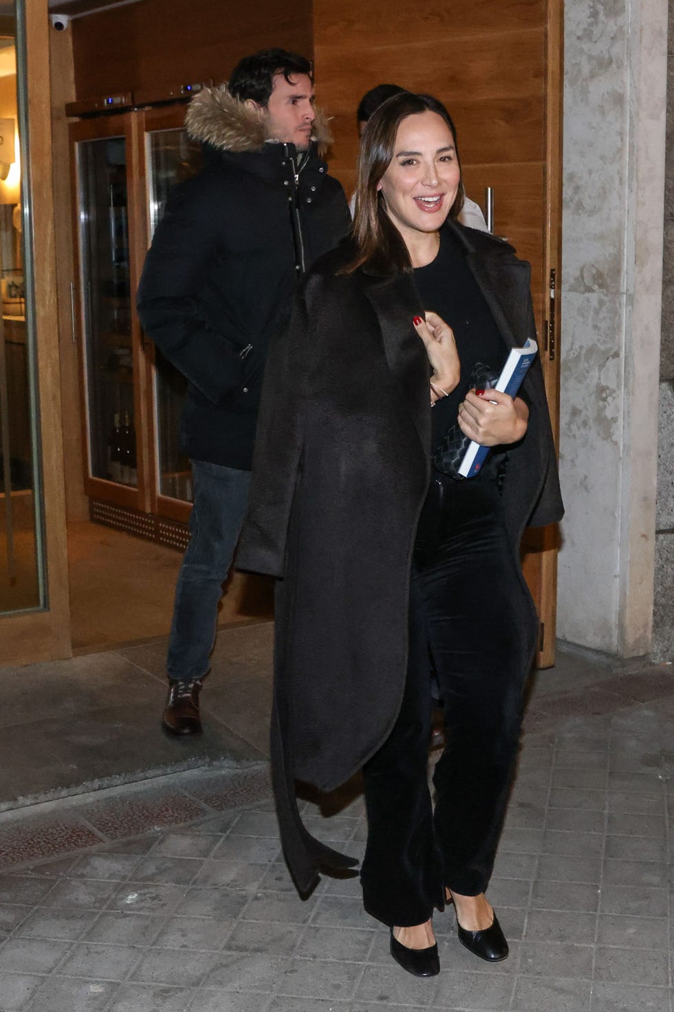 la pareja compartio mesa y mantel en el restaurante ugo chan de madrid