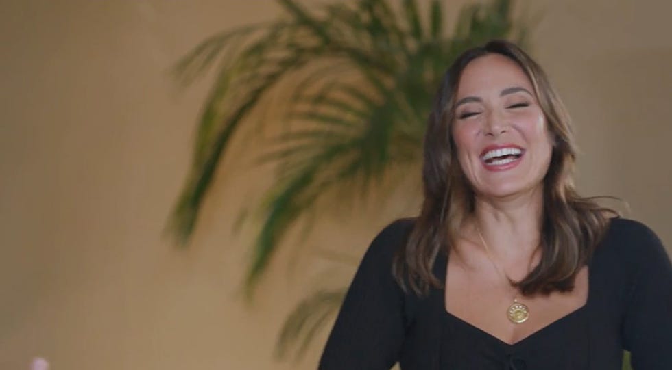 tamara falco en el programa el novato con joaquin
