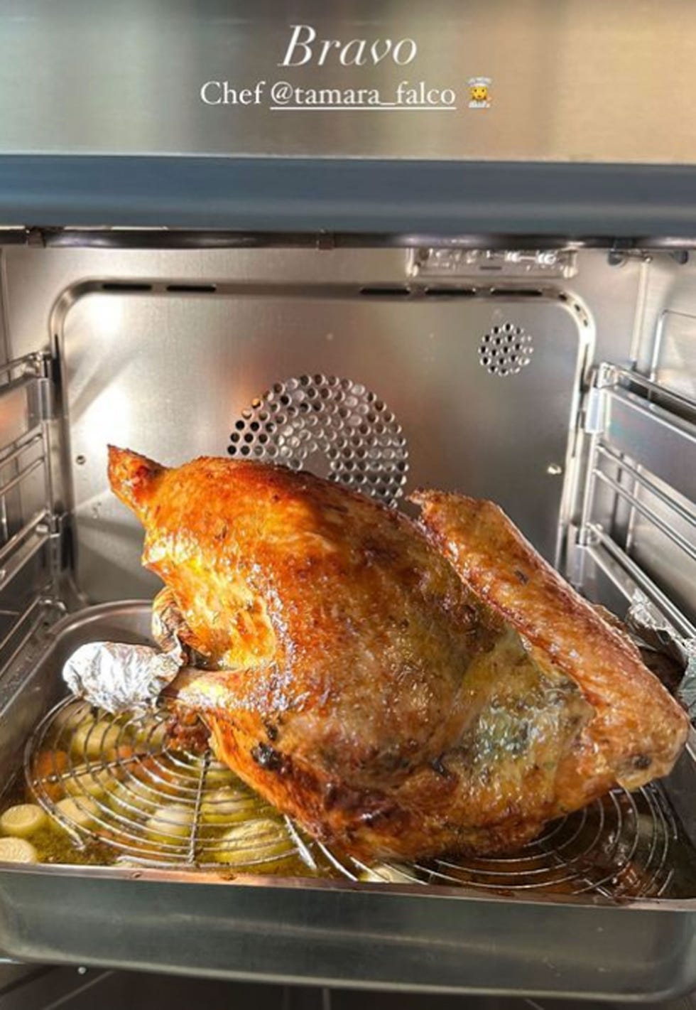 a chicken in a pan