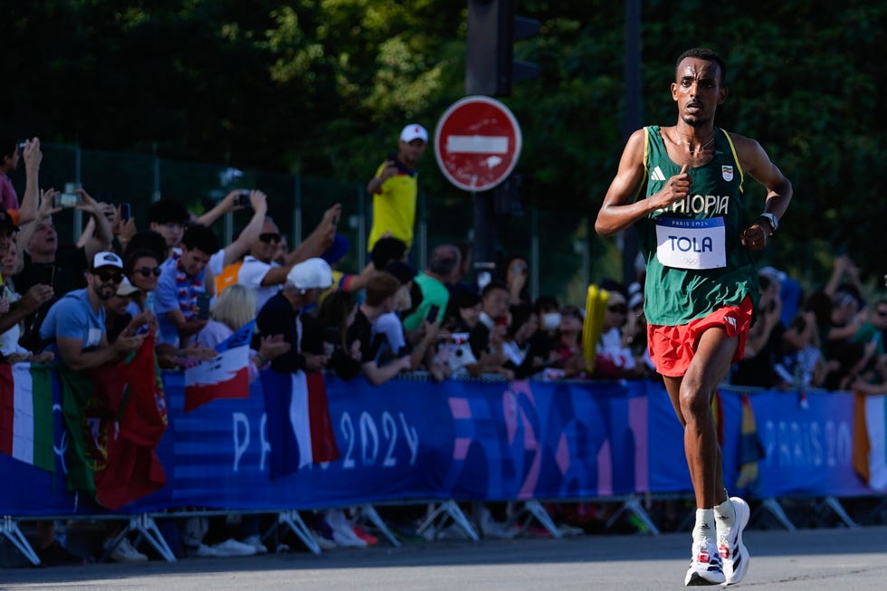 athletics marathon olympic games paris 2024 day 15