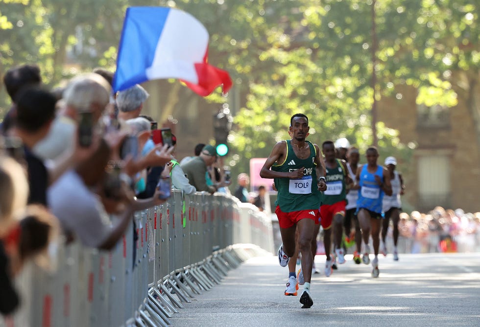 athletics marathon olympic games paris 2024 day 15
