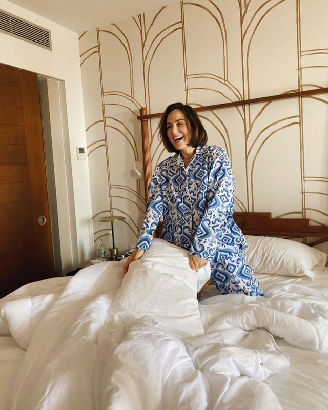 tamara falcó, elegante hasta en pijama te contamos esta y otras historias de los famosos