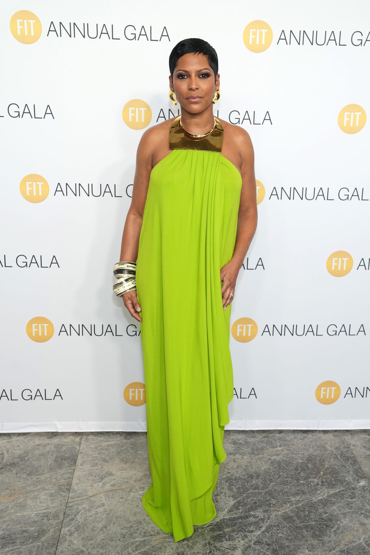 tamron hall 2025 fashion green dress fit gala instagram