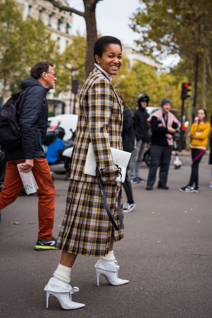 Tartan skirt hotsell and blazer