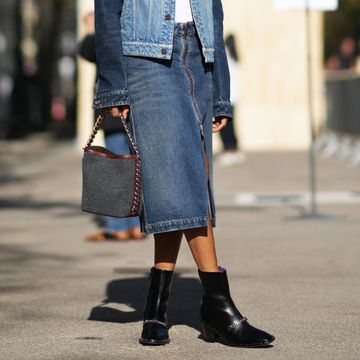 this skirt trend makes getting dressed a breeze