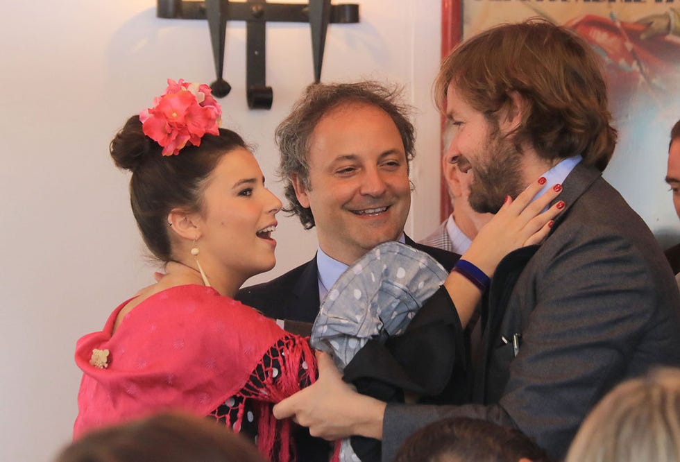 Tana Rivera en la Feria de Sevilla