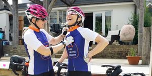 Cat Dixon and Raz Marsden women's tandem cycling world record