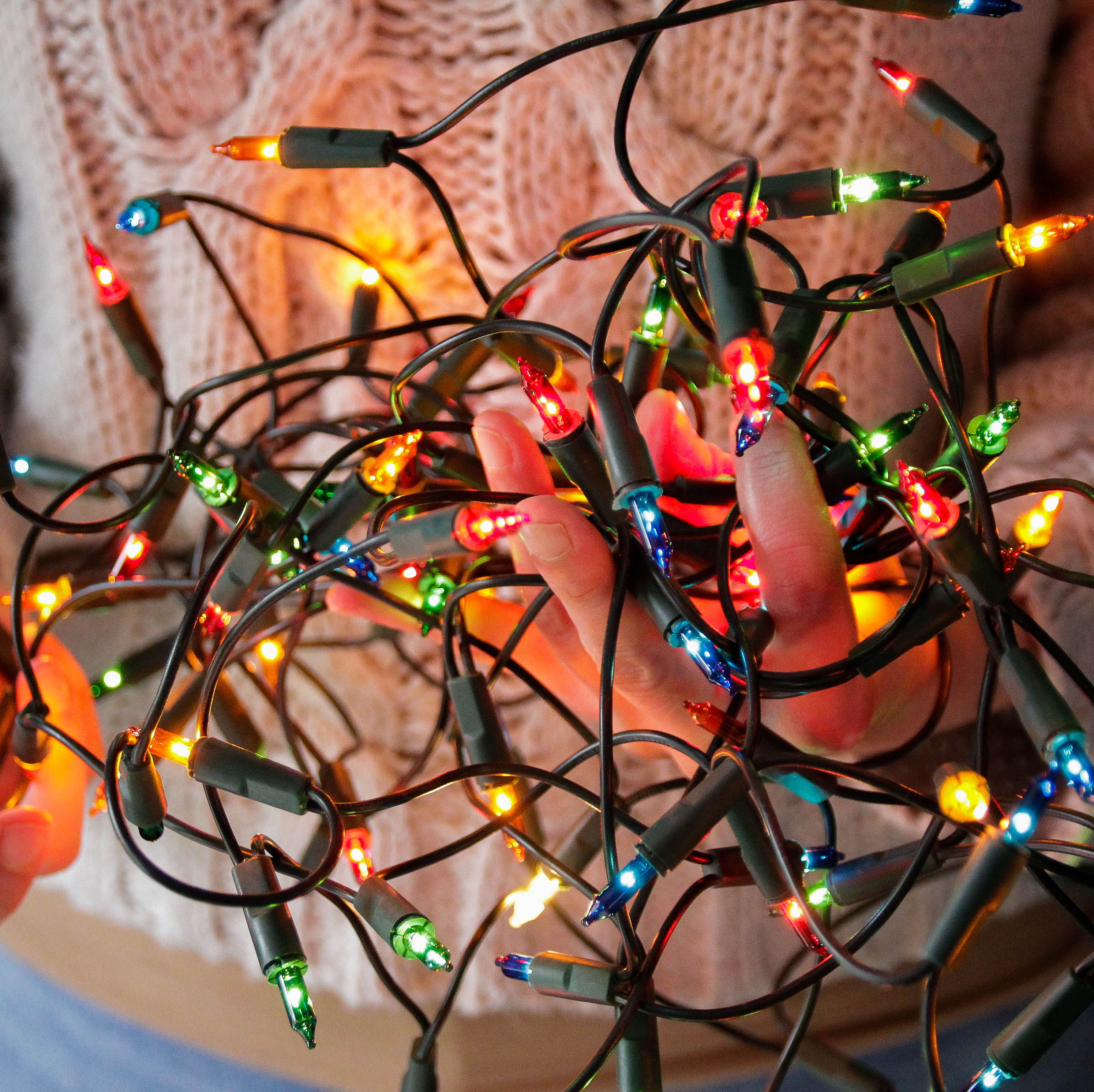 string of holiday lights