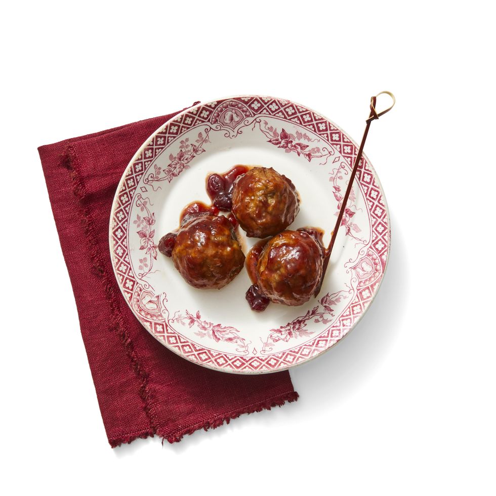 Unique Christmas dinner ideas Tangy Cranberry Sauce and Meatballs
