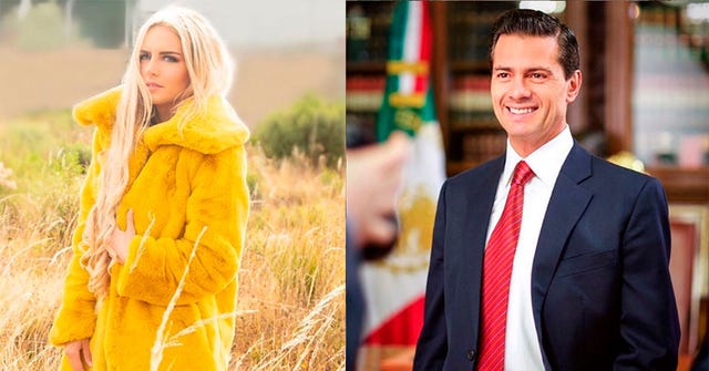 Enrique Peña Nieto y Tania Ruiz