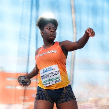 andrea njimi tankeu campeona de europa lanzamiento de disco sub20 andrea njimi tankeu campeona de europa lanzamiento de disco sub20