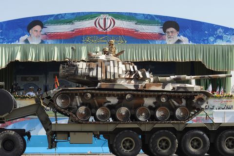 military parade kicks off irans sacred defence week