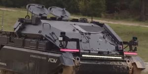 tanque de combate autónomo