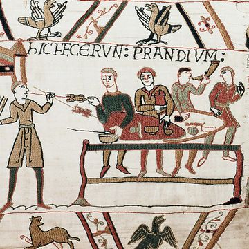 tapijt van bayeux middeleeuws feestmaal