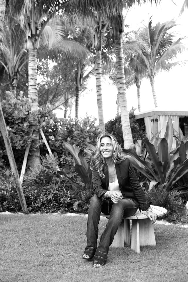 Black and white portrait of Tara Bernerd