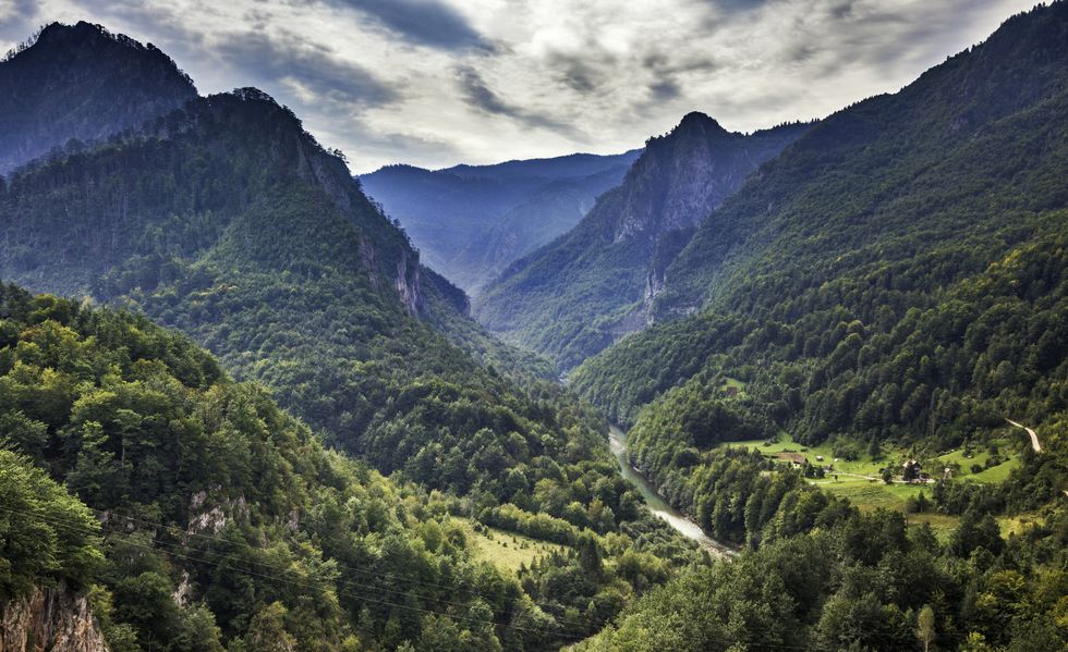 Tara Canyon, Durmitor National Park, Montenegro