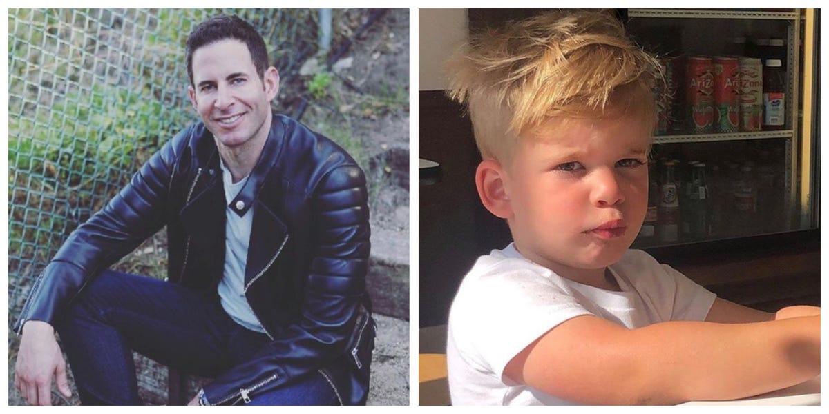 Tarek El Moussa and Son Brayden Look So Much Alike - Tarek and ...