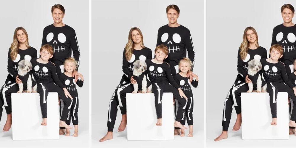 Matching Halloween Pajamas for the Whole Family