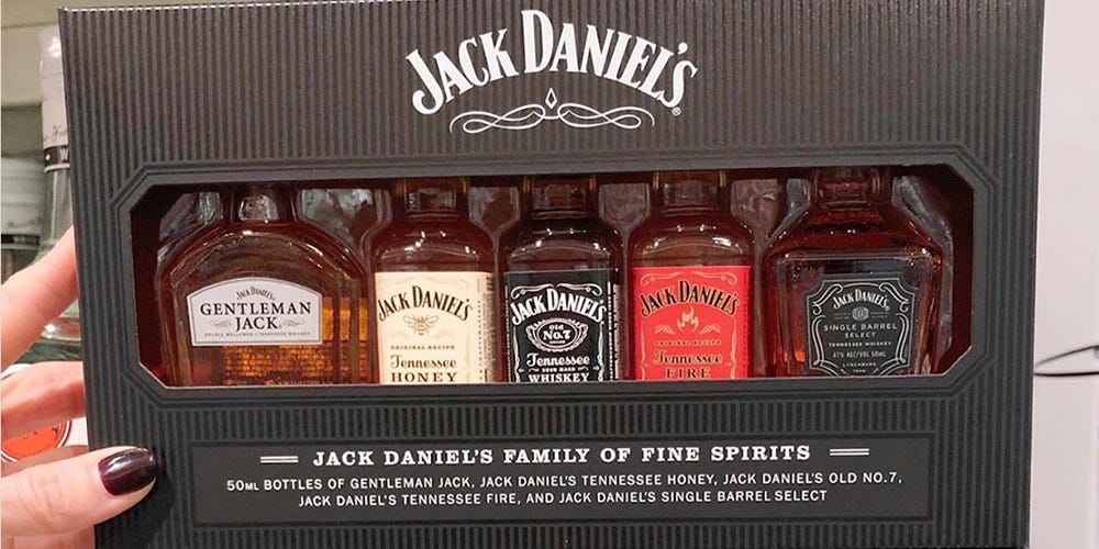 You Can Get A Jack Daniels Whiskey Variety Pack For The Jolliest And