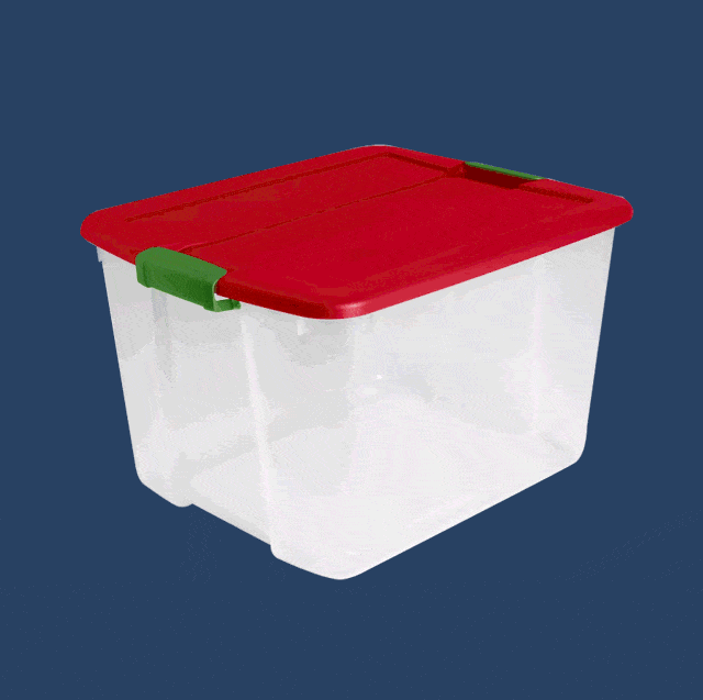 Food storage containers, Lid, Plastic, Rectangle, 