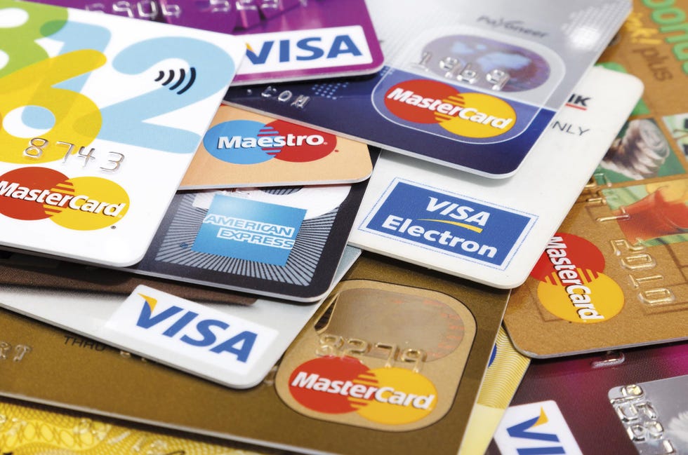 tarjetas bancarias de crédito y débito