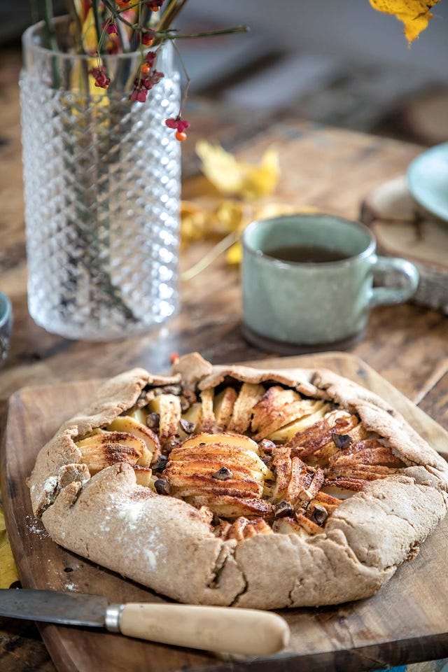 tarta de manzana con avellanas de chloeandyou