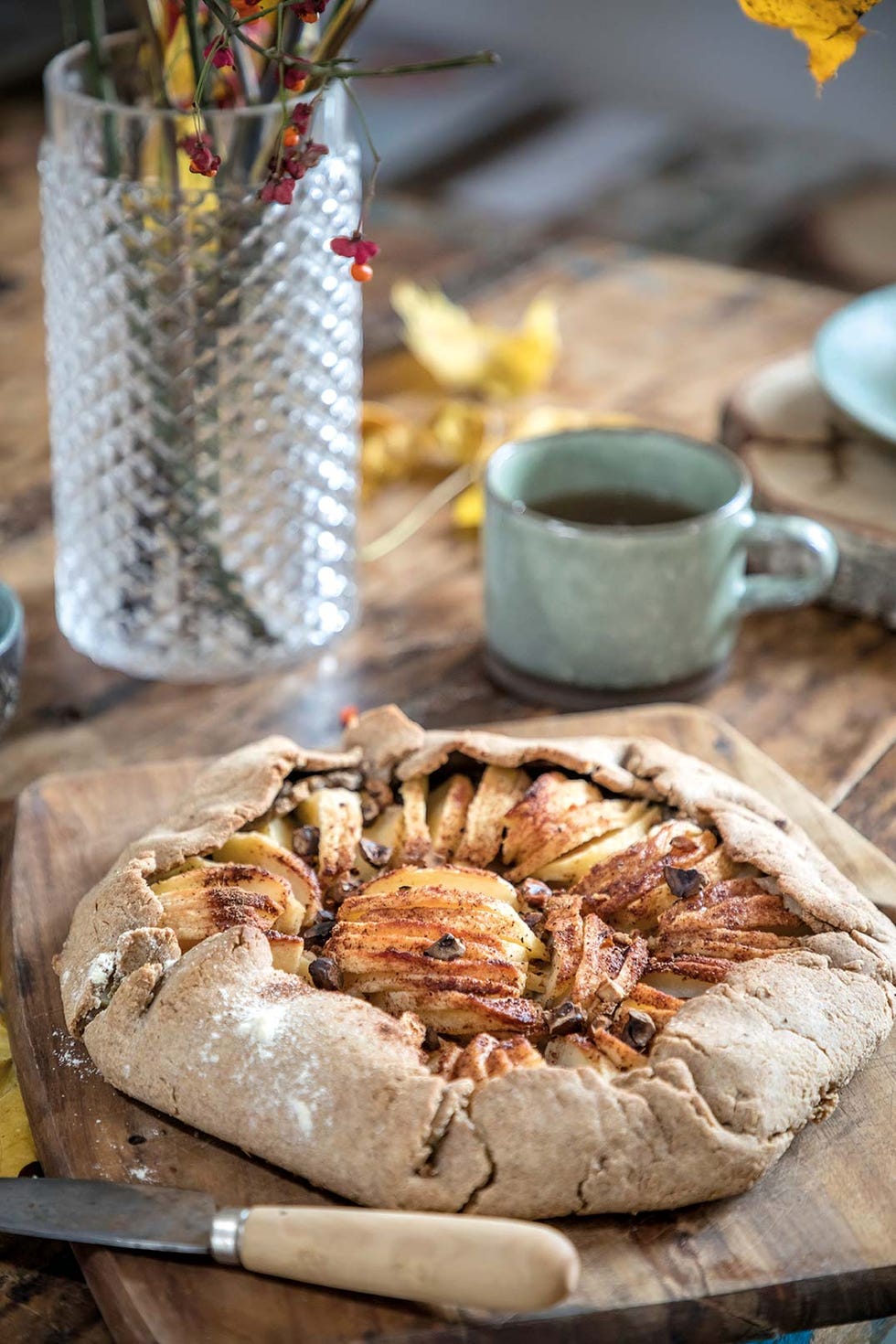 tarta de manzana con avellanas de chloeandyou