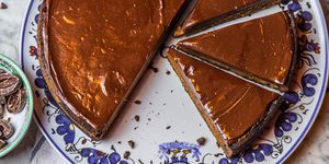 tarta de chocolate, choco boom boom, del restaurante villa capri de madrid