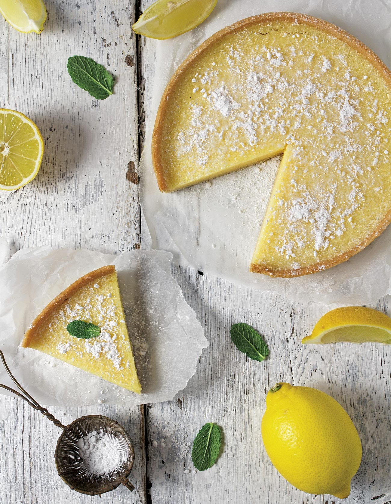 tarta de limón