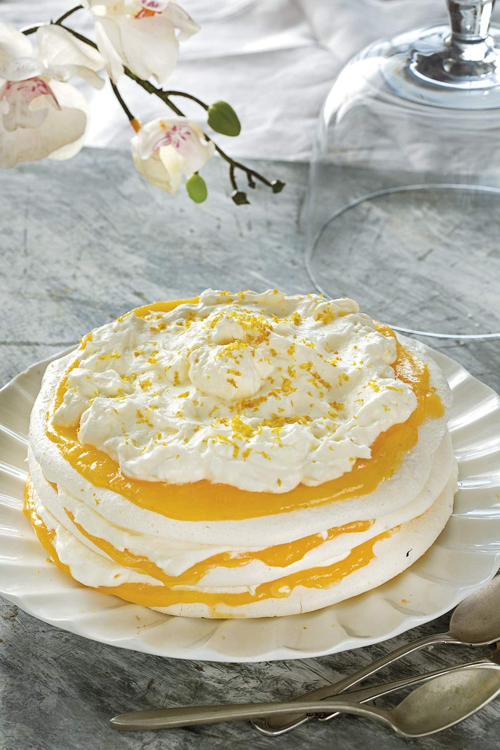 tarta de merengue y limón