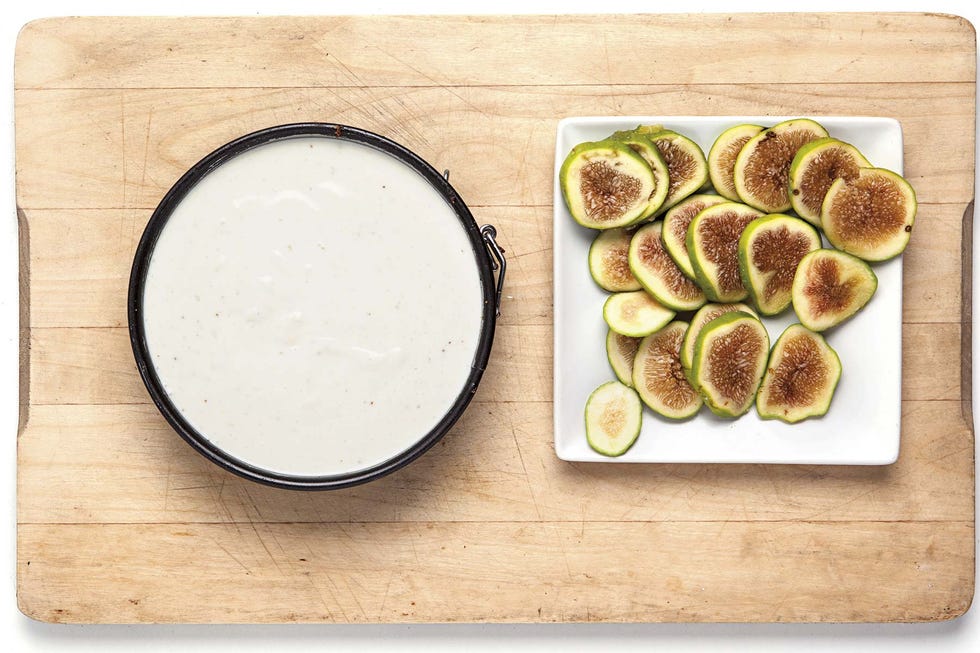 Tarta de queso e higos: Paso 3