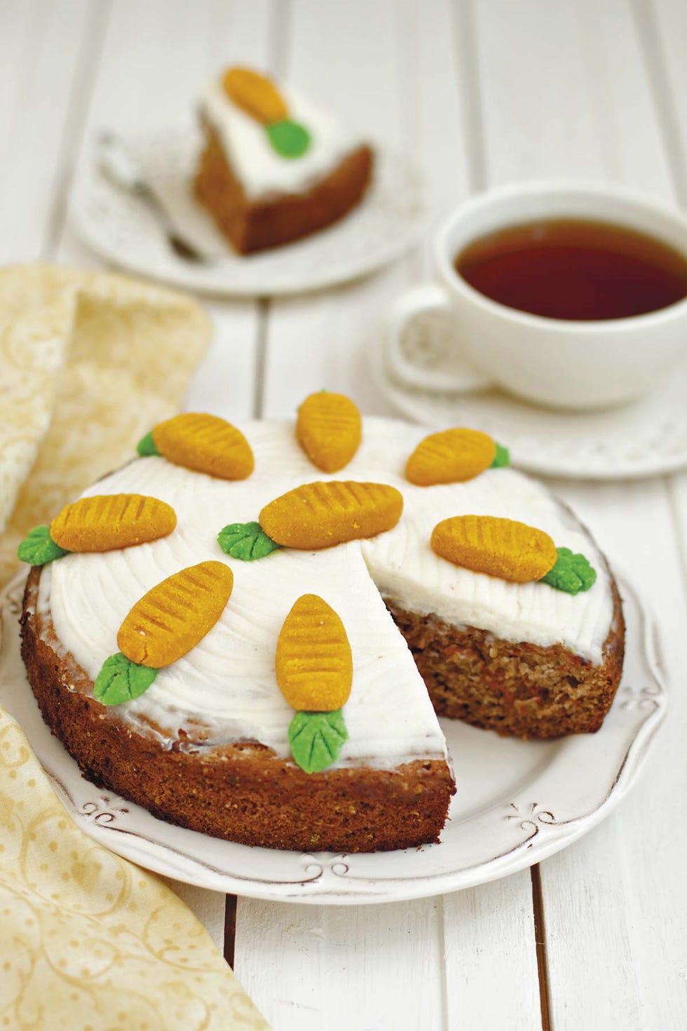 tarta de zanahorias