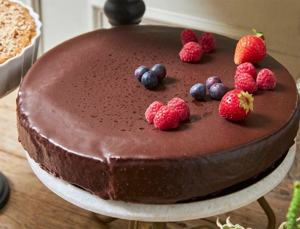 tarta doble chocolate, de cristina oria