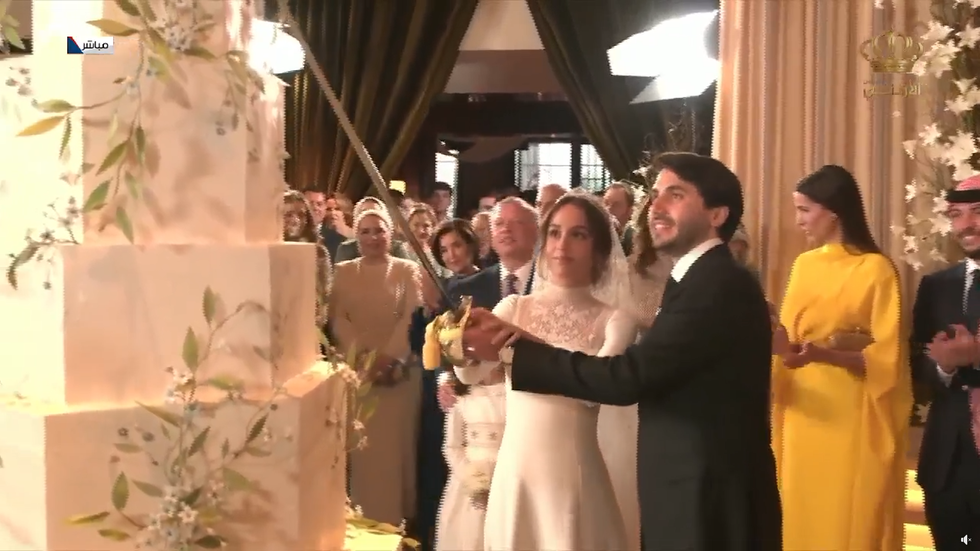 iman de jordania boda