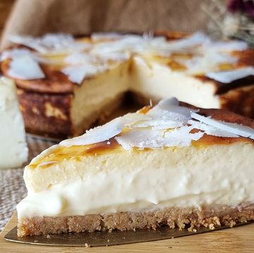 tarta de queso camerano creada por clara villalón