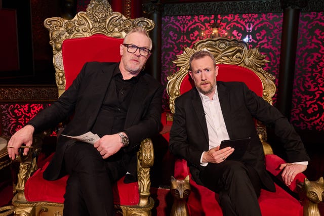 greg davies and alex horne in taskmaster